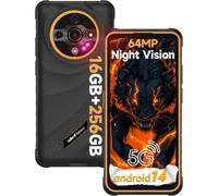 Smartphone Resistente Ulefone Armor X31 Pro 5G 8GB 256GB Cámara Sony 64MP Visión Nocturna Naranja