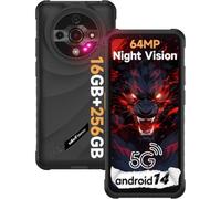 Smartphone Resistente Ulefone Armor X31 Pro 5G 8GB 256GB Cámara Sony 64MP Visión Nocturna Negro