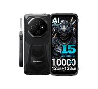 Smartphone Robusto BLACKVIEW FORT 1 Teléfono Móvil Inquebrantable, 6.56", 12Go RAM + 128Go Memoria 10000mAh Android 15 NFC Doble SIM GPS
