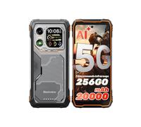 Smartphone Robusto BLACKVIEW XPLORE 1 5G Teléfono Móvil Irrompible, 20000mAh, Android 15 Smartphone, 36Go+256Go/2To, 64+20MP, Naranja