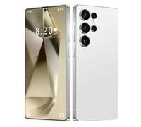Smartphone S24 Ultra 5G, 16 GB de RAM, 1 TB de ROM, Original, Desbloqueado, Doble SIM, versión Global, resolución HD de 1440 * 3040, Pantalla Completa de 7,3 Pulgadas,White-1TB