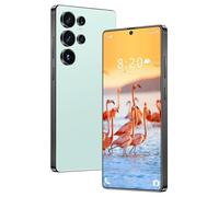 Smartphone S25 Ultra económico de 7,3 Pulgadas, versión Global 5G, batería de Gran Capacidad de 8000 mAh, Compatible con Varios Idiomas, Snapdragon 8 gen3 (10 núcleos),Cyan-1TB