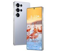 Smartphone S25 Ultra económico de 7,3 Pulgadas, versión Global 5G, batería de Gran Capacidad de 8000 mAh, Compatible con Varios Idiomas, Snapdragon 8 gen3 (10 núcleos),Tianium Blue-1TB