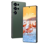 Smartphone S25 Ultra económico de 7,3 Pulgadas, versión Global 5G, batería de Gran Capacidad de 8000 mAh, Compatible con Varios Idiomas, Snapdragon 8 gen3 (10 núcleos),Green-1TB