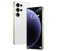 Smartphone S26 Ultra 5G Desbloqueado con lápiz táctil Integrado, 16GB RAM 1TB ROM, Pantalla Completa Incell HD de 7,3 Pulgadas, batería de Larga duración de 8000mAh Doble SIM GPS,White-1TB