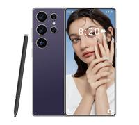 Smartphone S26 Ultra 5G, versión Global, Doble SIM, Pantalla HD de 7,3 Pulgadas, 8000 mAh, Resistente al Agua, Compatible con reconocimiento Facial y Sistema operativo Android 14.0,Purple-1TB