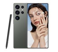 Smartphone S26 Ultra 5G, versión Global, Doble SIM, Pantalla HD de 7,3 Pulgadas, 8000 mAh, Resistente al Agua, Compatible con reconocimiento Facial y Sistema operativo Android 14.0,Green-1TB