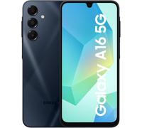 Smartphone Samsung Galaxy A16 5G sin Contrato, teléfono Android, cámara Principal de 50 MP, Pantalla de 16,91 cm, 128 GB, Azul Negro, garantía del Fabricante de 2,5 años [Exclusivamente en Amazon]