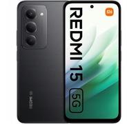Smartphone Xiaomi Redmi 15 5G 4GB 128GB 6.9" FHD+ 144Hz 7000mAh Dual SIM NFC Negro Medianoche