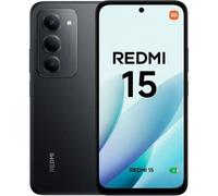 Xiaomi Redmi 15 17,5 cm (6.9") Ranura híbrida Dual SIM 4G 8 GB 256 GB 7000 mAh Negro