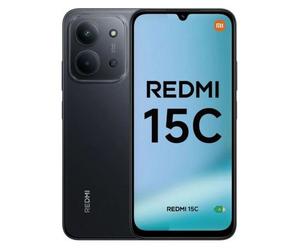 Smartphone Xiaomi Redmi 15C NFC 6.90’ 4G HD+ Dualsim 4GB/256GB Midnight Black