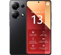 Xiaomi Redmi Note 13 Pro 16,9 cm (6.67") Ranura híbrida Dual SIM Android 13 4G USB Tipo C 8 GB 256 GB 5000 mAh Negro