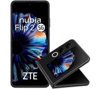ZTE Nubia Flip 2 5G, Smartphone Plegable con IA, 8GB+256 GB, Pantalla FHD+ AMOLED 6,9" 120Hz, Cámara 50MP, Batería 4325mAh, Carga Rápida 33W, Android 14, Incluye Funda, Negro
