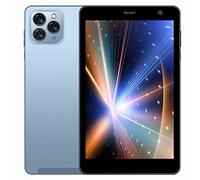 Smartphones Libres Baratos Tab14 Smartphone Android de Pantalla de 8,0 Pulgadas 1GRAM+16GROM XS MAX Teléfono (Blue, One Size)