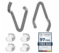 SmartProduct Ajustadores de altura para parque infantil, pack de 2 elevadores de acero galvanizado para parques de juegos y juego de 4 protectores de esquina para muebles, transparentes y de PVC