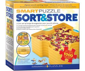 SmartPuzzle Sort & Store Set De Bandejas Para Rompecabezas De 6 Piezas
