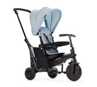 smarTrike STR3 Triciclo plegable para niños pequeños con certificación de cochecito de 1,2,3 años, triciclo multietapa 6 en 1, gris frío