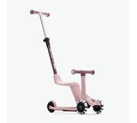 smarTrike Xtend Mini Ride Toddler Ride On Scooter Toy, Edad 1-9, Patinete Plegable para Niños con Ruedas LED, Rosa