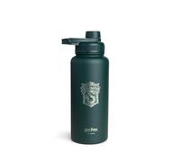 Smartshake Bohtal - Botella de agua duradera de acero inoxidable de 960 ml, a prueba de fugas, sin BPA (Slytherin)