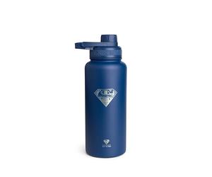 Smartshake Bohtal - Botella de agua duradera de acero inoxidable de 960 ml, a prueba de fugas, sin BPA (Superman)