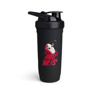 Smartshake Reforce - Botella mezcladora de proteínas de acero inoxidable de 900 ml, tapa de rosca a prueba de fugas, sin BPA, unisex, viernes 13