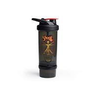 Smartshake Revive Ghost Protein Shaker con almacenamiento - Botella de batidos de proteínas sin BPA de 750 ml para proteína en polvo a prueba de fugas