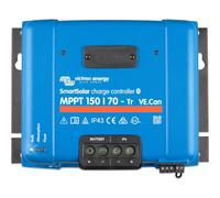 Victron Energy SmartSolar MPPT Tr VE.Can 150V 70 amperios 12/24/36/48-Voltios Controlador de Carga Solar (Bluetooth)