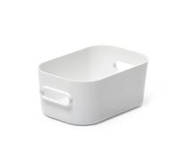 SmartStore Artículo No. 10410 Caja compacta pequeña Color Blanco, Polipropileno, Talla única