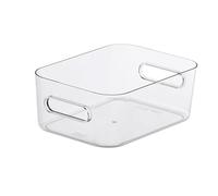 SmartStore - Caja compacta (tamaño pequeño), Color Transparente