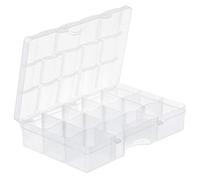 SmartStore - Caja organizadora M - Mediana - Transparente - Polipropileno