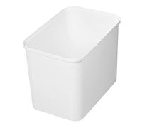 SmartStore - Cubo de basura (76 L), color blanco