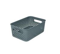 SmartStore Essence Cesta de almacenamiento mediana con asas 7x 5,6 L Gris