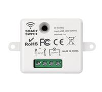 SmartSwitch Toggle, Control remoto de luz inalámbrico, botón de luz Remoto, Mando a Distancia Inalámbrico, Botón de eléctrica, sin cableado, pequeño aparato eléctrico para luces LED, lámparas