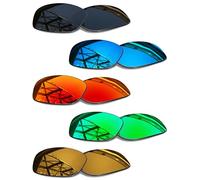 SmartVLT Juego de 5 lentes de repuesto para hombre Oakley Fives Squared Sunglass Combo Pack S02