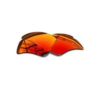 SmartVLT Lentes de repuesto rojo fuego para Oakley Flak 2.0 XXL OO9488 63 mm