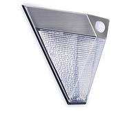 Smartwares - Aplique Solar LED, Sensor Día/Noche Integrado Integrado, Plateado [Clase de eficiencia energética A++]