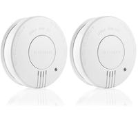 Smartwares Detector de Humo FSM-11516 - Sensor fotoeléctrico - Batería reemplazable 5 años (Paquete de 2)