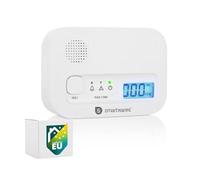 Smartwares Detector de monóxido de Carbono - Sensor de 10 años - con Pantalla y botón de Prueba - FGA-13041