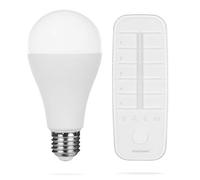 Smartwares E27 PRO Series - Bombilla inteligente con mando a distancia, luz blanca ajustable