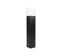 Smartwares OOL-50017 Bolardo LED negro de diseño - Para exteriores - 12 W -800 lm - Luz blanca cálida - 50 cm de altura