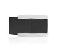 Smartwares OOL-50020 Aplique de diseño Negro Exterior - 8 W - 440 lm - Luz blanca cálida
