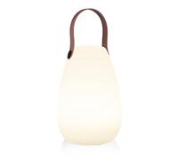 Smartwares OOO-50002 - Luz de mesa LED, Para uso interior y exterior, Recargable con cable USB, Plástico, Blanco + 7 colores