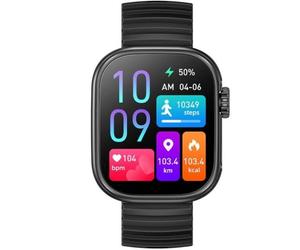 Smartwatch Aiwa SW-A700/ Notificaciones/ Frecuencia Cardíaca/ Negro