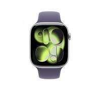 Smartwatch apple watch s11 gps 46mm silver aluminium case purple mist sport band m - l