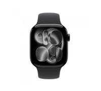 Smartwatch apple watch s11 gps + cellular 42mm jet black aluminium case black sport band - s - m