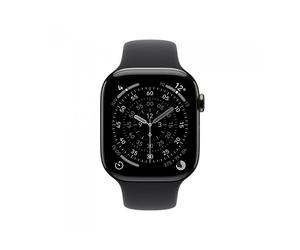 Smartwatch apple watch s11 gps + cellular 42mm slate titanium case black sport band m - l