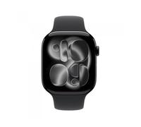 Apple Watch Series 11 GPS + Cellular 46mm Caja de Aluminio Negra con Correa Deportiva Negra S/M