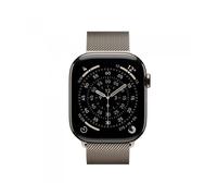 Apple Watch Series 11 GPS + Cellular 46mm Caja Titanio Natural con Pulsera Milanese Loop Natural S/M