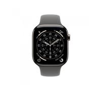 Smartwatch apple watch s11 gps + cellular 46mm natural titanium case stone grey sport band s - m