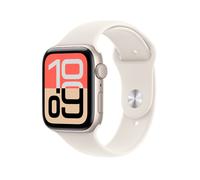 Apple Watch SE 3 (2025), GPS, 44 mm, Blanco estrella, Blanco estrella, M/L
